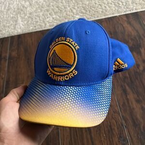 Adidas Golden State Warriors Hat Adjustable Snap Back in EUC